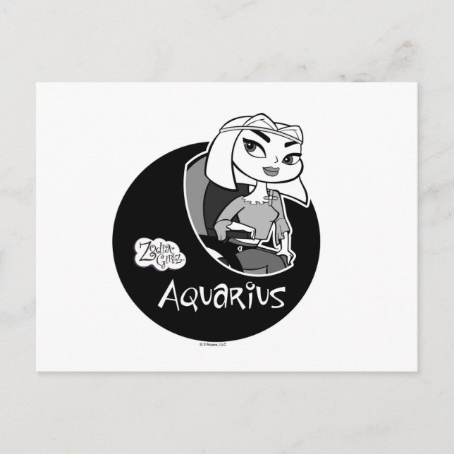 Postal Aquarius Postcard (Anverso)