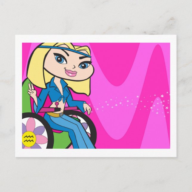 Postal Aquarius Postcard (Anverso)