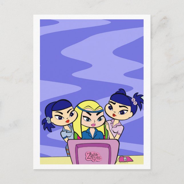 Postal Aquarius Postcard (Anverso)