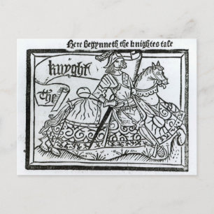Postal 'Aquí empieza la historia de los Knightes'