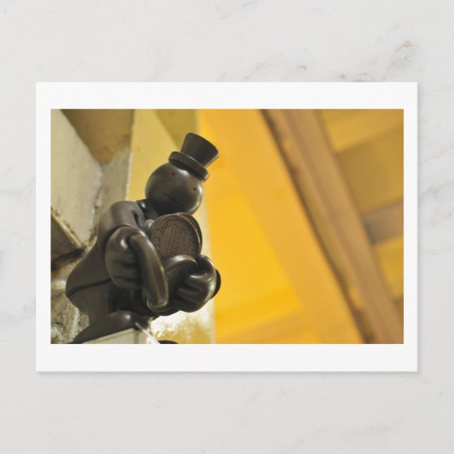 Postal Aquí está (Anverso)