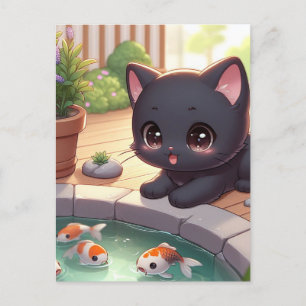 Postal ¡Aquí Fishy Fishy!