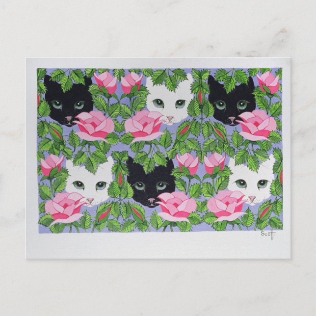 Postal Aquí te mira (Anverso)