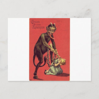Postal ¡Aquí viene el Krampus! 2