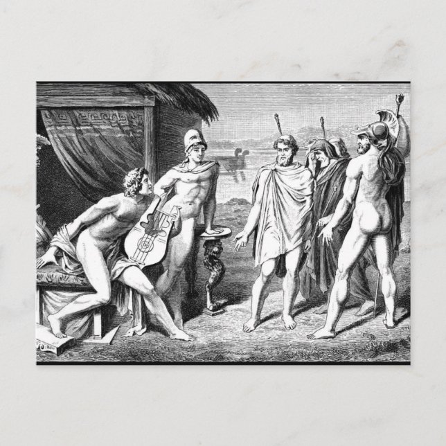 Postal Aquiles (Anverso)