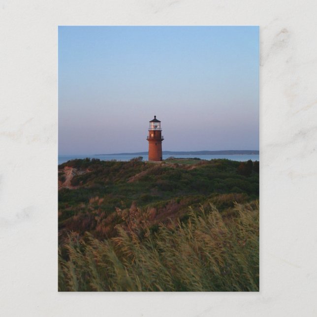 Postal Aquinnah Sunset y Lighthouse (Anverso)