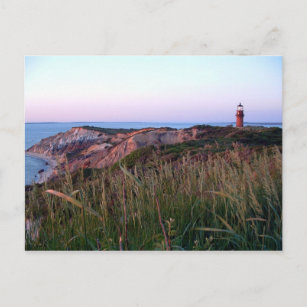 Postal Aquinnah Sunset y Lighthouse