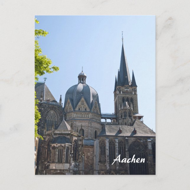 Postal Aquisgrán (Anverso)