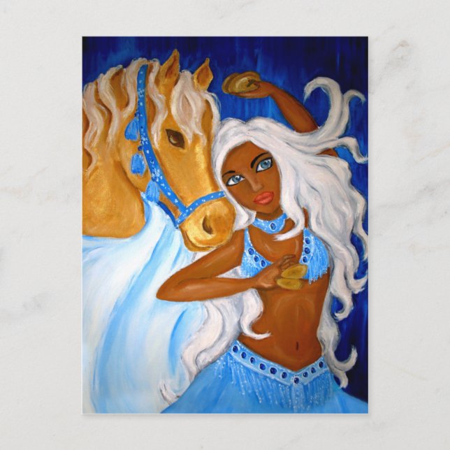 Postal árabe blues (Anverso)