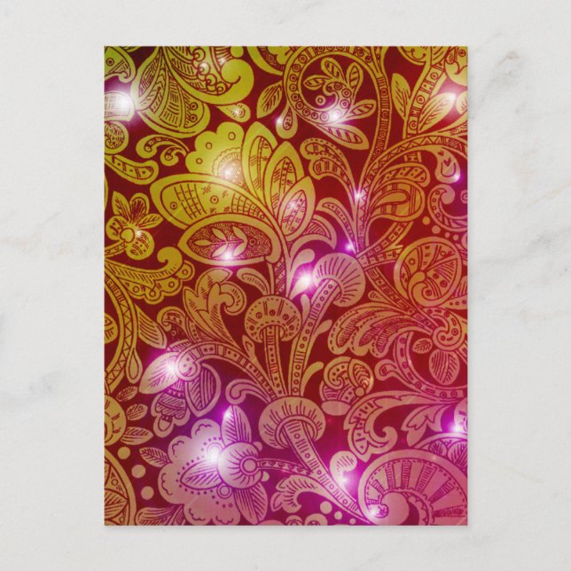 Postal Árabe victoriano, ALAMEDA (Anverso)