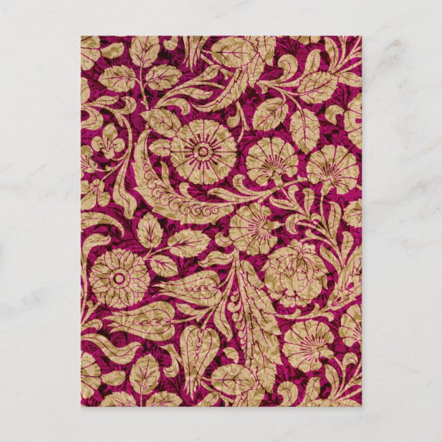 Postal Árabe victoriano, CANTARA (Anverso)