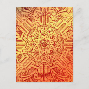 Postal Árabe victoriano, IDALIS - Sunset