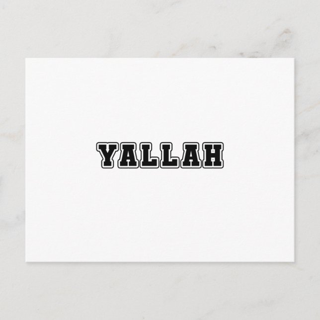 Postal Árabes (Anverso)