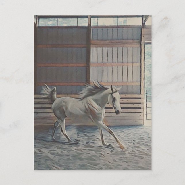 Postal Arábigo artístico (Anverso)