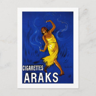 Postal Árajes de cigarrillos