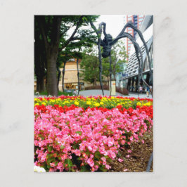 Postal Araña de la Torre Mori en las colinas de Roppongi