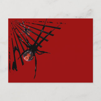 Postal Araña de retroceso