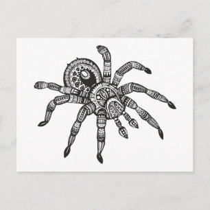 Postal Araña inspirada