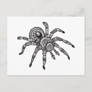 Postal Araña inspirada