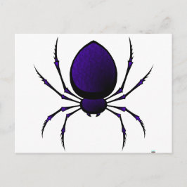 Postal Araña negra