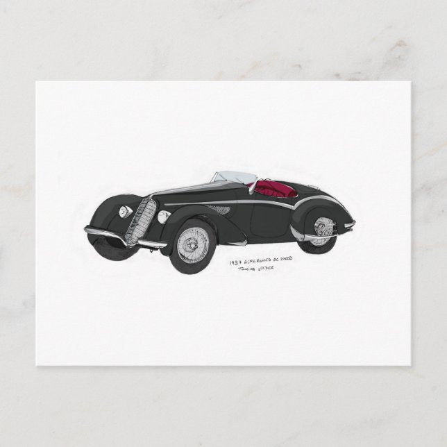 Postal Araña Touring 2900 (Anverso)