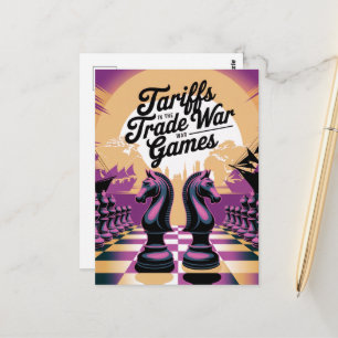 Postal Aranceles en la portada del álbum Faux Trade War G