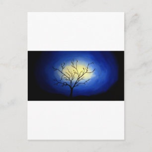 Postal Árbol abstracto - Arte moderno