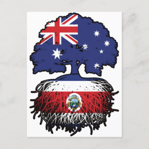 Postal Árbol australiano costarricense