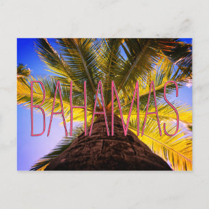 Postal Árbol bahameño