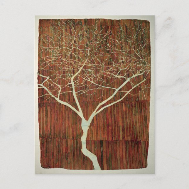 Postal Árbol blanco 2006 (Anverso)