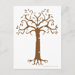 Postal Árbol blanco de Gondor