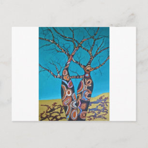 Postal Árbol Boab