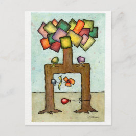 Postal "Árbol Boda"