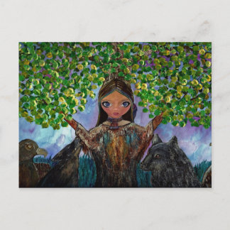 Postal Árbol Cherokee