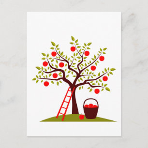 Postal Árbol de Apple