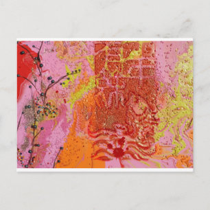 Postal "Árbol de arándano azul"