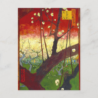 Postal Árbol de ciruelas (Hiroshige) Van Gogh Bella Artes