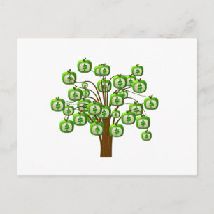 Postal árbol de dinero