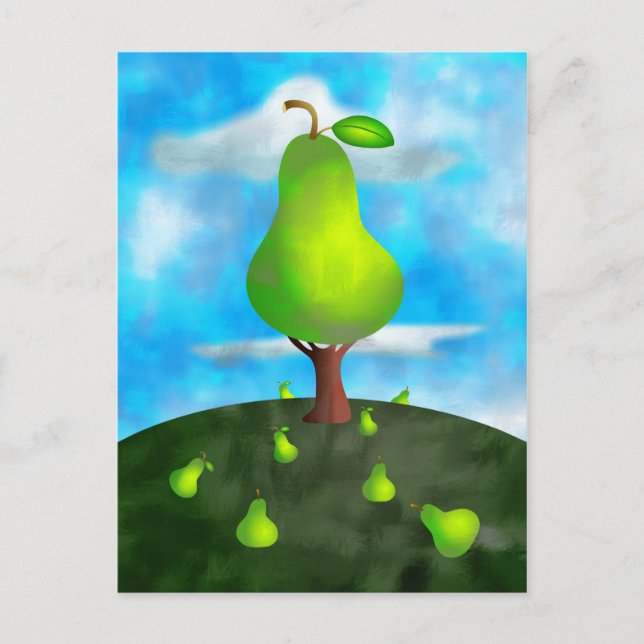 Postal Árbol de imágenes (Anverso)