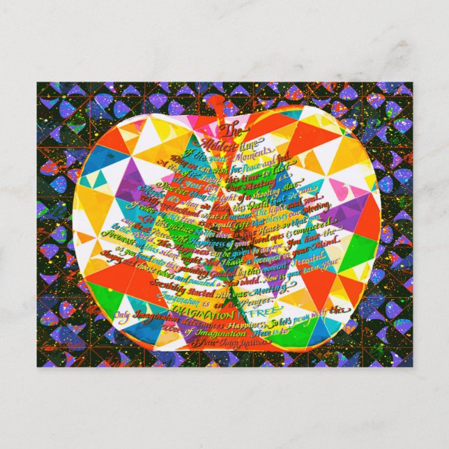 Postal Árbol De Imaginación (Anverso)