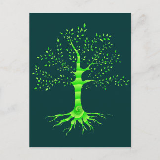 Postal árbol de la vida