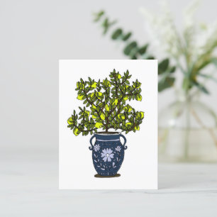 Postal Árbol de limón