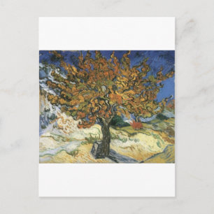 Postal Árbol de moras por van Gogh