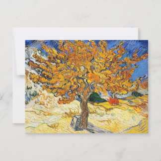 Postal Árbol de moras Vincent van Gogh