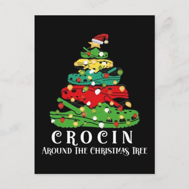 Postal árbol de Navidad (Anverso)