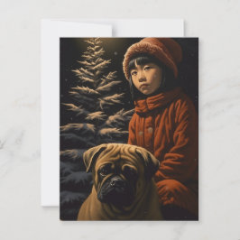 Postal Árbol de Navidad