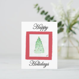 Postal Árbol de Navidad