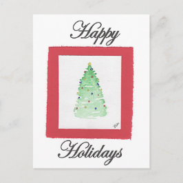 Postal Árbol de Navidad