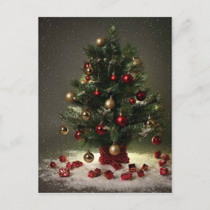 Postal árbol de Navidad