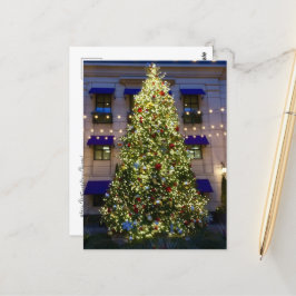 Postal Árbol de Navidad en el Waldorf Astoria Chicago